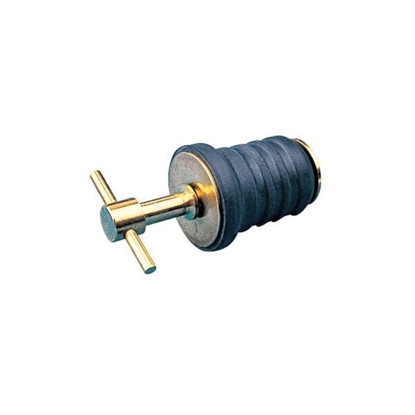 Sea-Dog Plug-1.25 T-Handle Brass, No 520082-1 520082-1 | Zoro